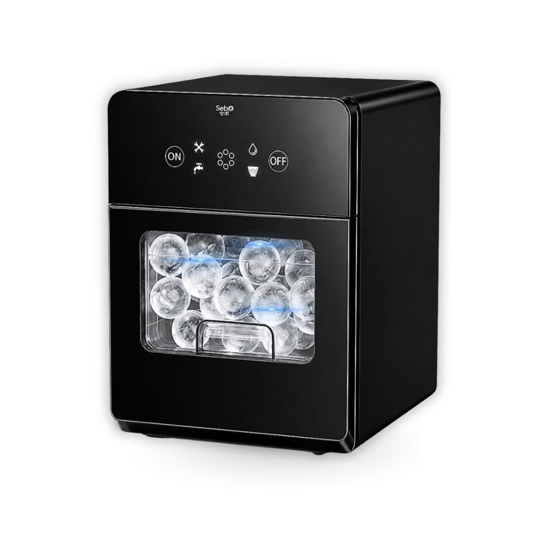 เครื่องทำน้ำแข็งบอลกลม ขนาดใหญ่ 50 มม. SEBO รุ่น FROZEN ROCK 5_0